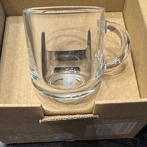 Nespresso Transparent Glass Mug with Handle